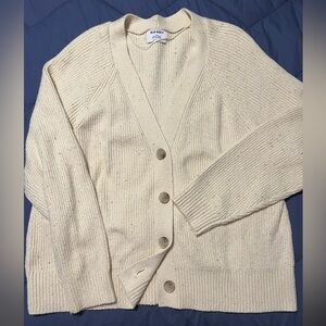 Oatmeal Cardigan Sweater